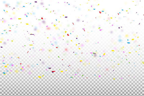 Download Colorful Confetti Background Design - Design Collection