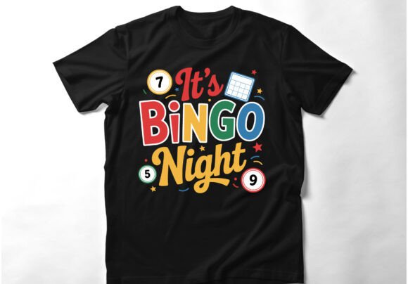 Download Vintage Casino Bingo T-shirt Design - Design Collection