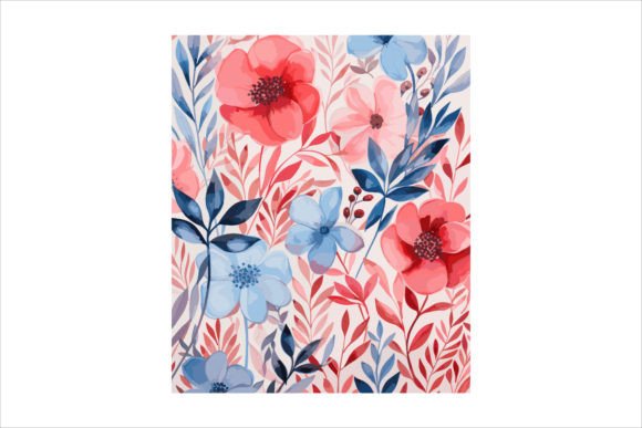 Download Watercolor Florals for Logo Card Design - Design Collection