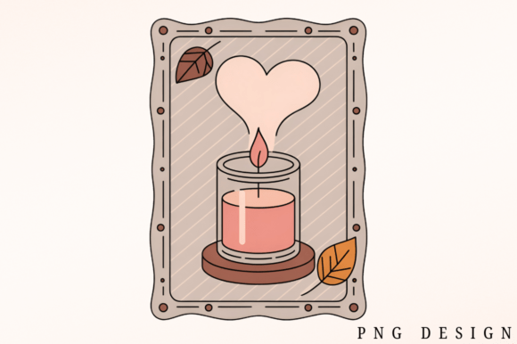 Download Vintage Fall Coquette Frame PNG Design - Design Collection