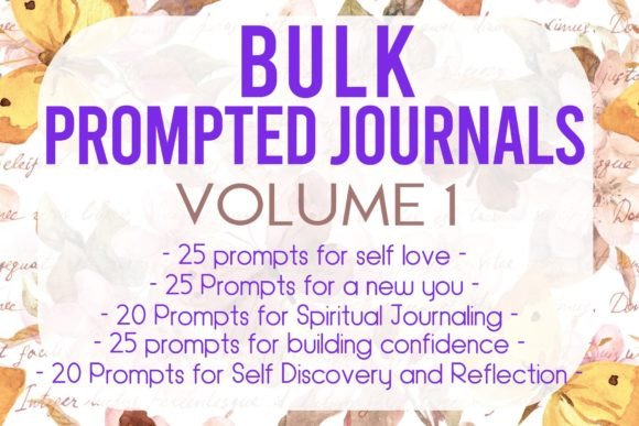 Download Bulk Prompted Journals Volume 1 (5 Pcs) - Journals Collection