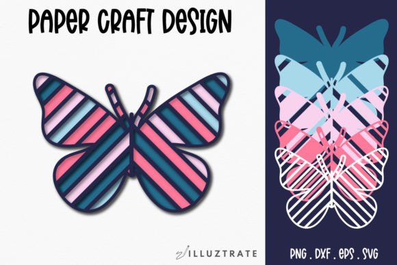 Download Butterfly Paper Crafting Design - Design Collection