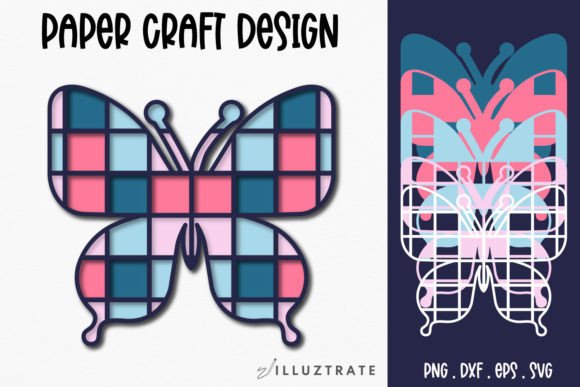 Download Butterfly Paper Crafting Design - Design Collection