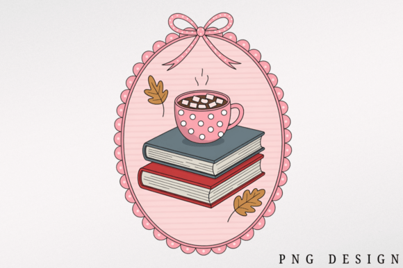 Download Fall Coquette Vintage Frame PNG Design - Design Collection