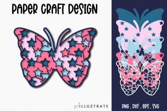 Download Butterfly Paper Crafting Design - Design Collection